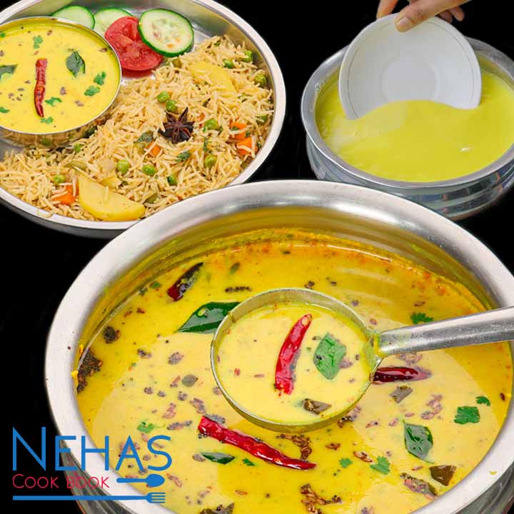 Kathiyawadi Kadhi Pulao Recipe Kathiyawadi Kadhi Recipe Vegetable