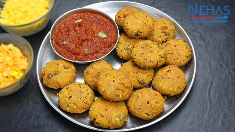 Lili tuvar na dhekra recipe | how to make green tuvar patties | tomato garlic chutney recipe | pigeon pea patties