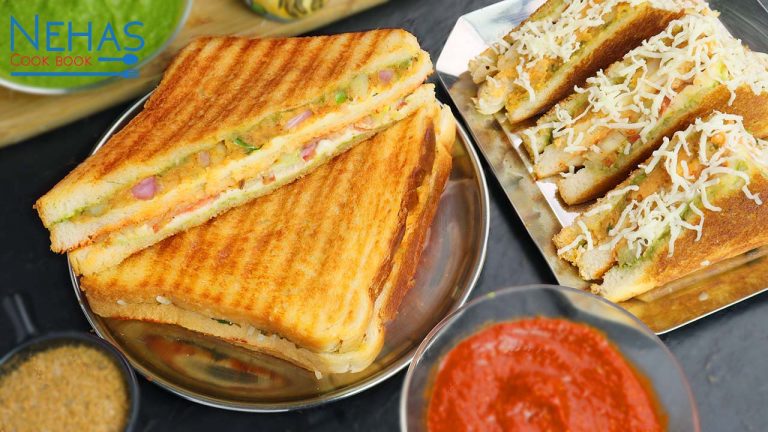 Street style masala grill sandwich | Aloo Masala veg grill sandwich recipe | veg grill sandwich recipe