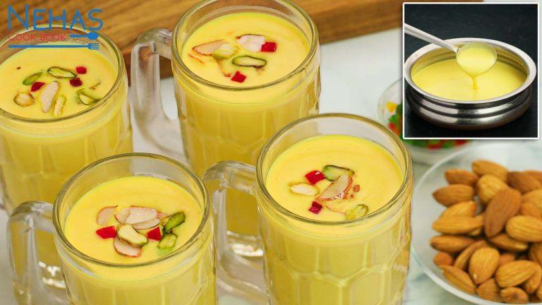 Badam shake | street style badam milk shake | how to make badam milk shake | almond milkshake