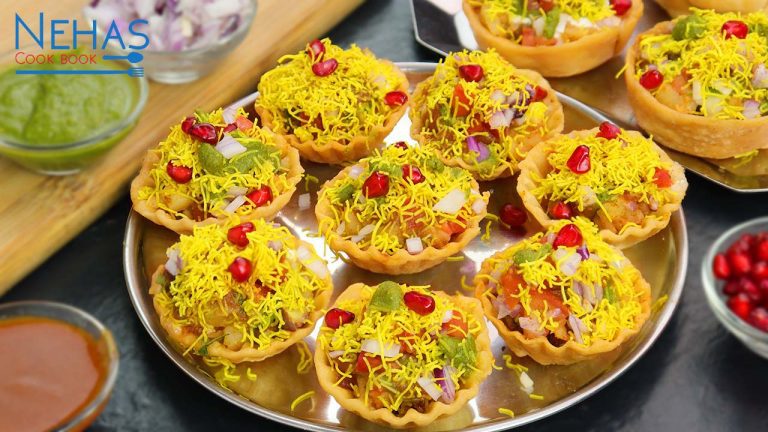 Basket puri chaat | basket chaat recipe | how to make basket puri