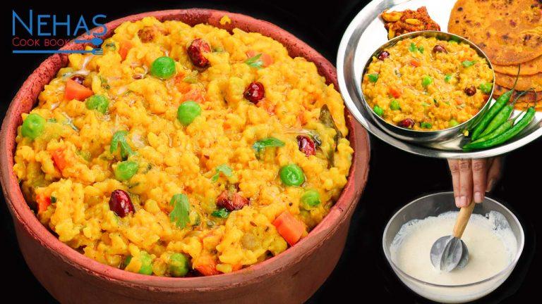 Chaaswali khichdi | traditional Gujarati khichdi | how to make dal khichdi