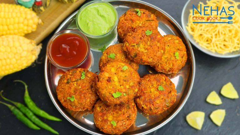 Makai ni pettis | corn tikki recipe | corn cutlet recipe