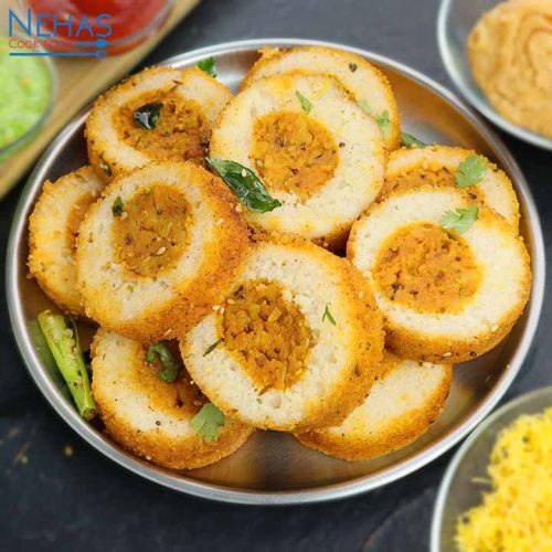 Instant masala dhokla | masala dhokla | instant rava dhokla - Nehas ...