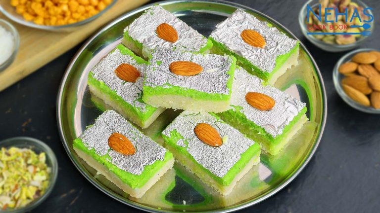 Kopra pak recipe | coconut barfi recipe | how to make kopra pak