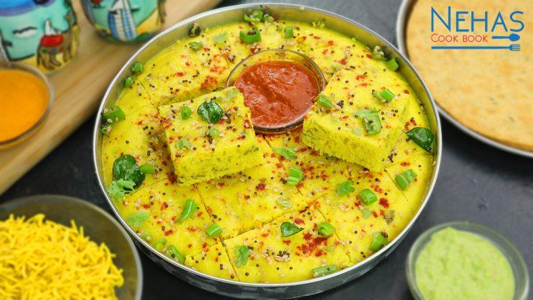 Instant live dhokla | instant moongdal dhokla | instant dhokla premix recipe