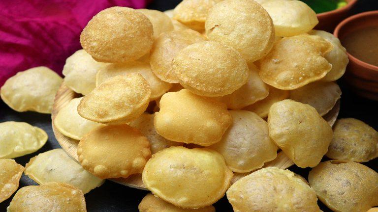 Puri recipe for pani puri | how to make suji golgappa | puchaka recipe