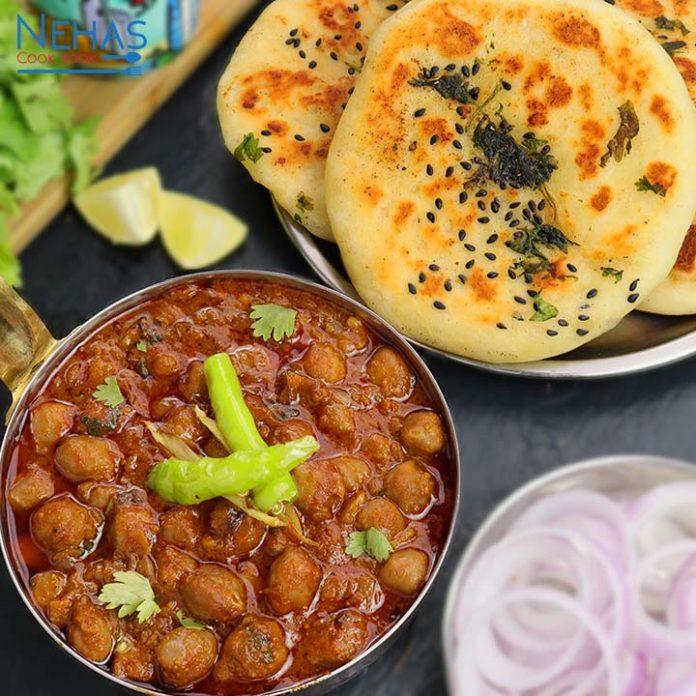 Chole Kulcha Recipe How To Make Chole Kulcha Recipe No Yeast Tawa