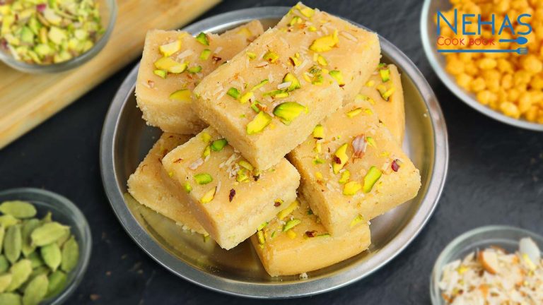 Rava pak recipe | rava barfi recipe | Gujarati amrut pak recipe | how to make rava pak