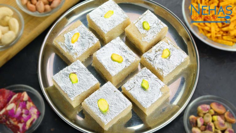 Peanut cashew barfi recipe | sing pak recipe | how to make peanut barfi