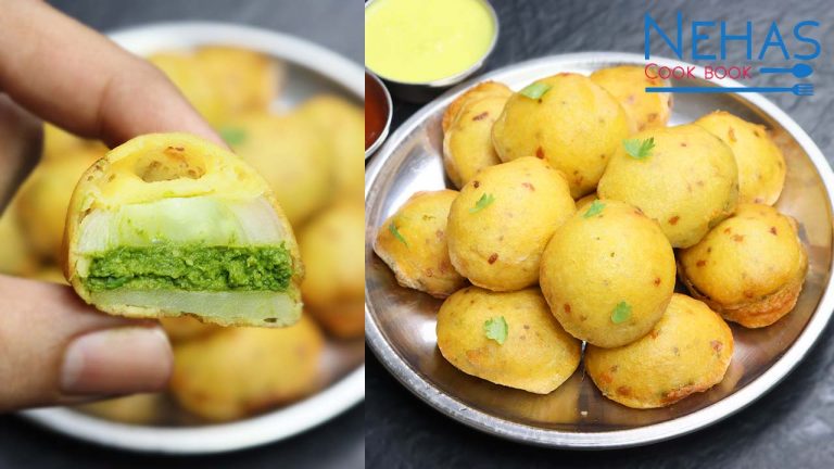 Kanda batata bhajiya recipe | how to make potato onion pakoda | alu pyaz pakoda