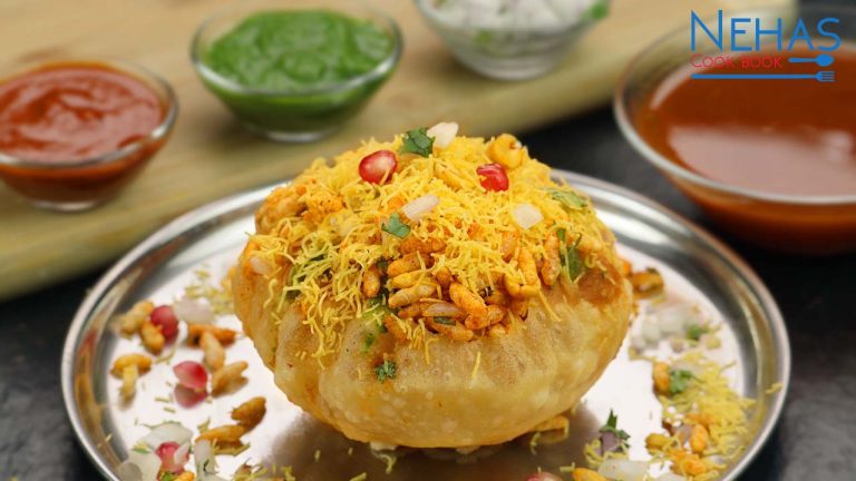 Bhel kachori | street style bhel kachori | bhel kachori with chaat chutney recipe