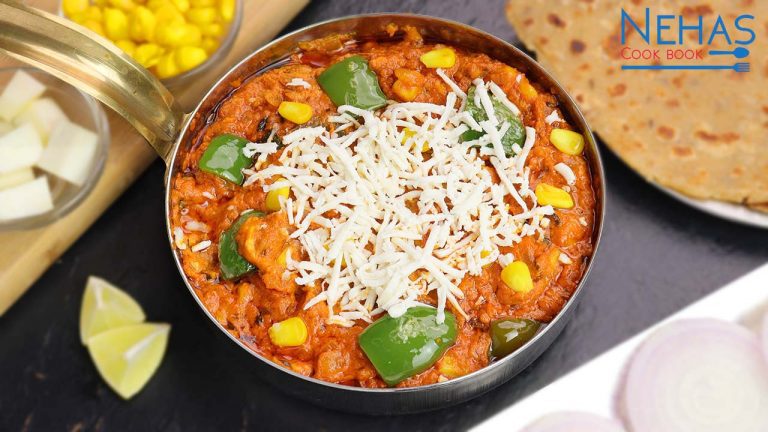 Corn capsicum masala | corn capsicum sabzi | corn capsicum paneer sabzi