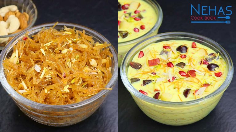 Meethi sevai recipe | semiya custard recipe | sweet vermicelli | vermicelli fruit custard