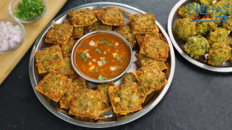 Moong dal nashta recipe | crispy moong dal puri recipe | moongdal puri with date-tamarind chutney