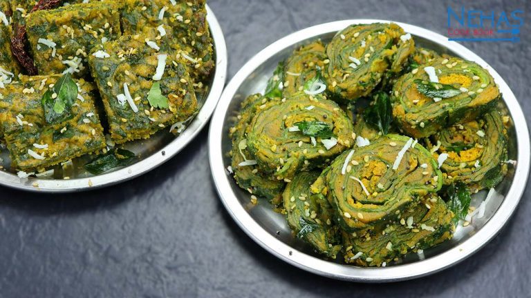 Palak patra recipe | how to make palak patra | Gujarati patra recipe