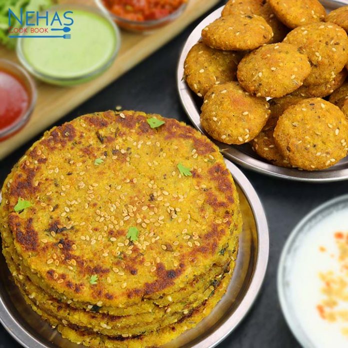 Poha na dhebra | poha vada | poha paratha | instant poha snacks - Nehas ...