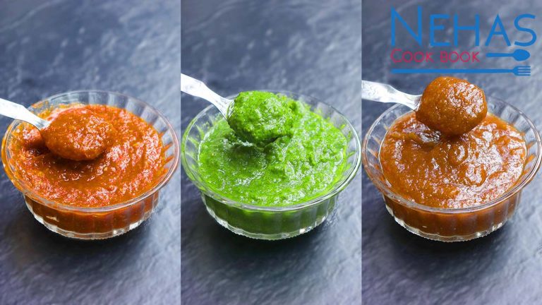 Indian chaat chutney recipe | chutneys for Indian street foods