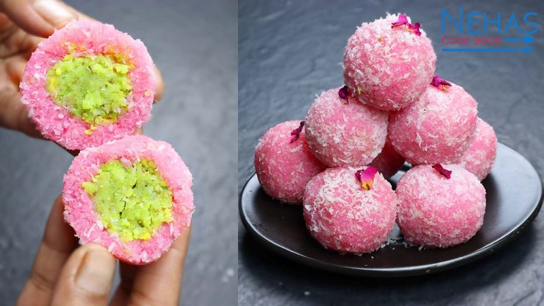 Coconut ladoo recipe | instant coconut ladoo | nariyal ke ladoo recipe