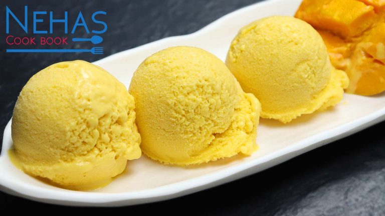 Mango Ice cream | how to make mango ice cream | mango Ice cream with cream