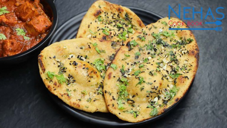 Wheat garlic tawa naan | no yeast Instant garlic tawa naan | instant tawa naan recipe