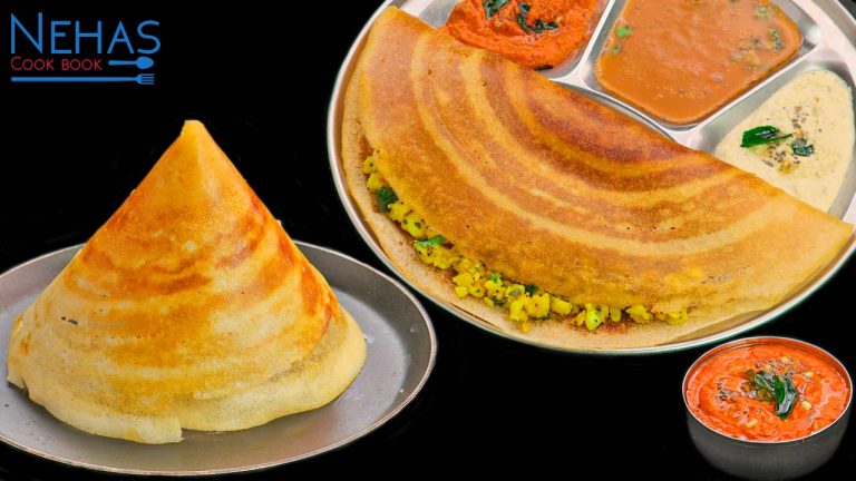 Hotel style masala dosa | crispy dosa with dosa batter | masala dosa recipe | masala dosa with tips and tricks