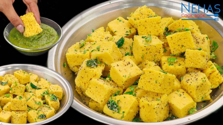 Khaman dhokla | khaman dhokla with premix recipe | Gujarati khaman dhokla recipe