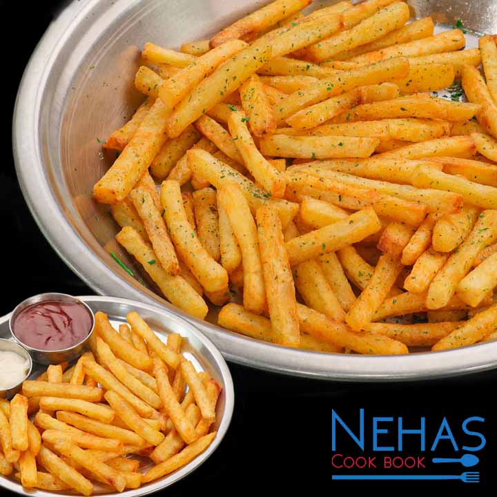 French Fries Recipe  Crispy Finger Chips - Swasthi's Recipes