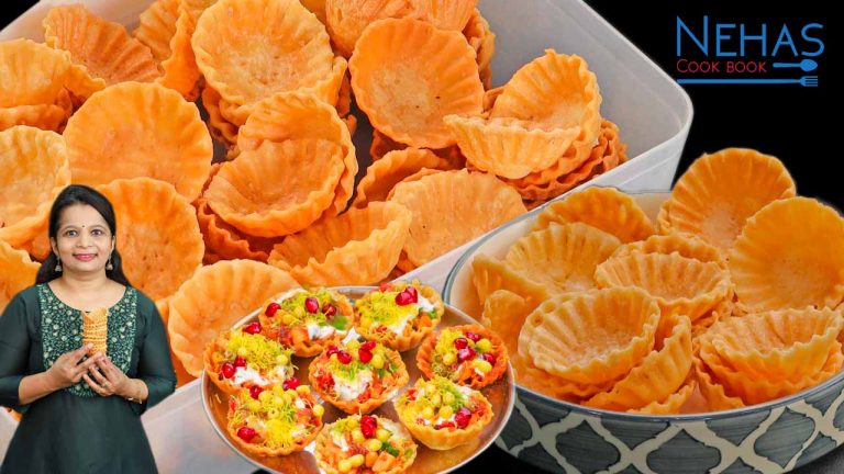 Basket puri recipe with tips and tricks | basket chaat recipe | market style basket puri