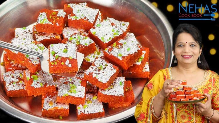 Gajar ki barfi | carrot burfi with jaggery | Gajar sukhadi