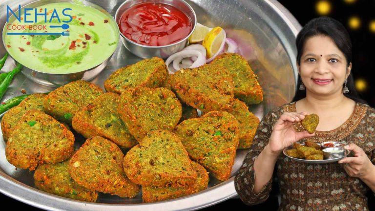 Matar cutlet recipe | matar aloo cutlet | green peas cutlet